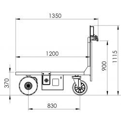 CT1-128 Elektrisches Bett