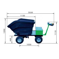 Wheelbarrow CT2A-600L